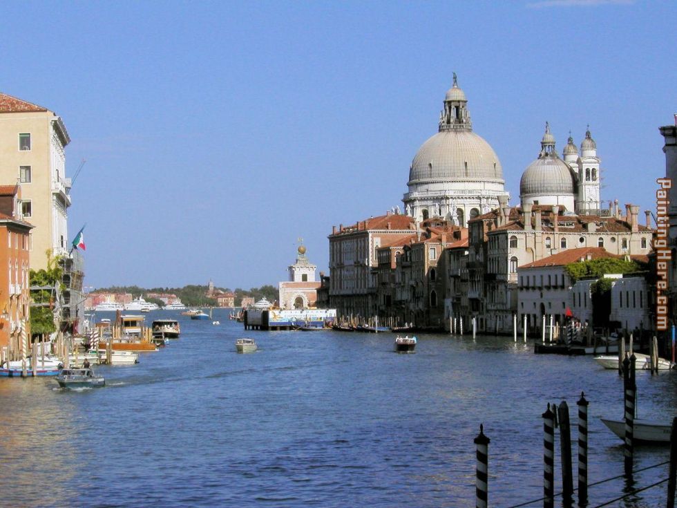 Venice's Grand Canal painting - Unknown Artist Venice's Grand Canal art painting